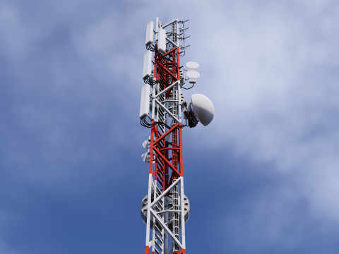 Wieża antenowa v2 Model 3D