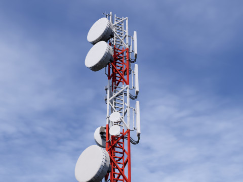 Wieża antenowa v2 Model 3D