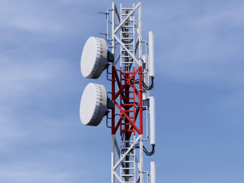 Antenna Tower v2 3D Model