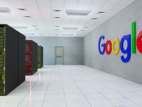 Centro de dados do Google Modelo 3D