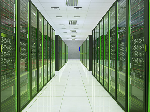 Centro de dados do Google Modelo 3D