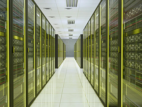 Google Data Center 3D Model