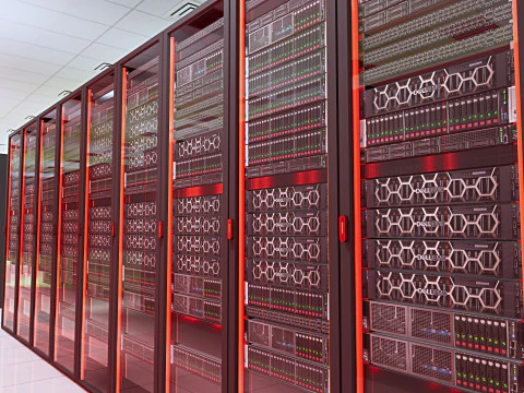 Google Data Center 3D Model