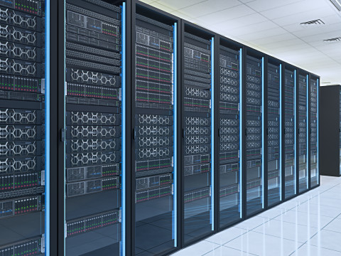 Centro de dados do Google Modelo 3D