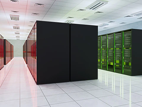 Google Data Center 3D Model