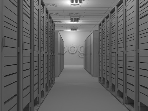 Centro de dados do Google Modelo 3D