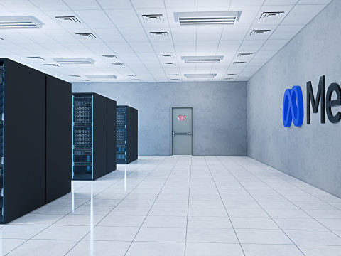 元 Facebook 数据中心 3D 模型