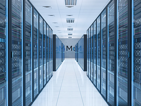 元 Facebook 数据中心 3D 模型