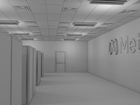 元 Facebook 数据中心 3D 模型