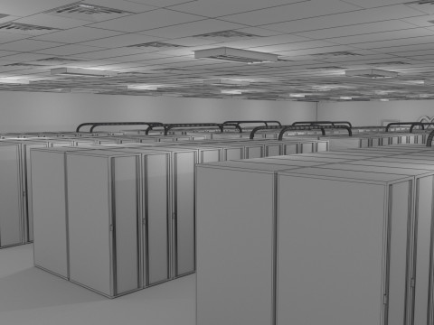 元 Facebook 数据中心 3D 模型