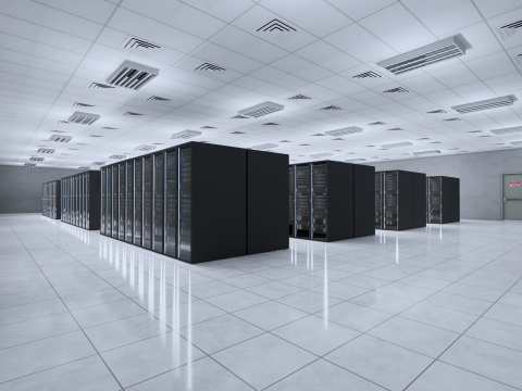 データセンターサーバールーム 3Dモデル