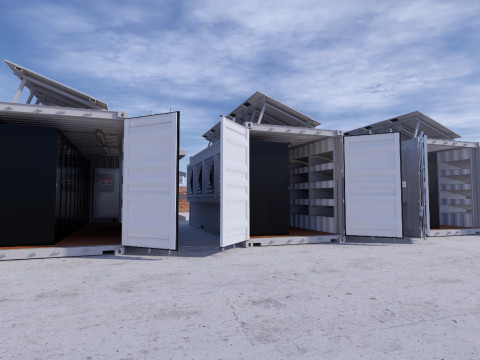 Containerdatacenter 3D Model