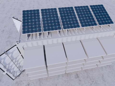 Containerdatacenter 3D Model