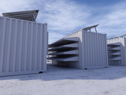 Containerdatacenter 3D Model