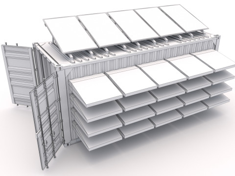 Containerdatacenter 3D Model