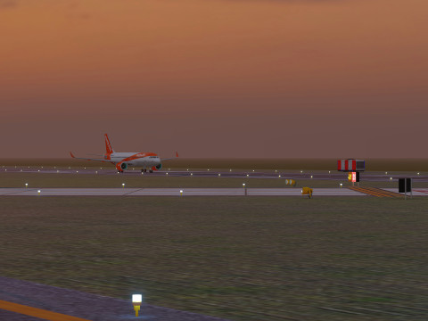 Koleksi Bandara dengan Interior Model 3D