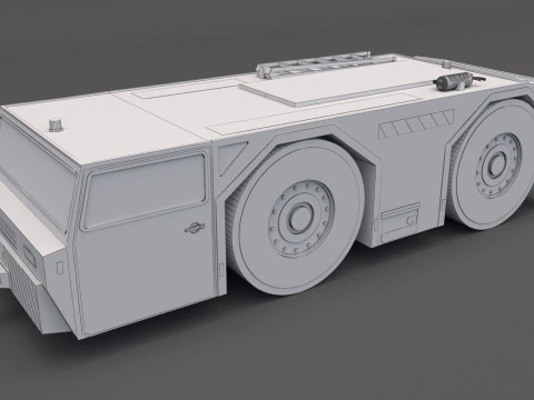 Collezione aeroportuale con interni Modello 3D
