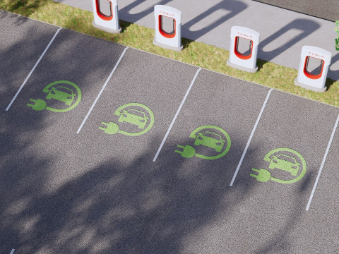 Gedung Pusat Data Apple dengan Interior Model 3D