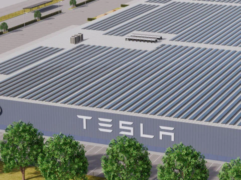 Tesla Giga Fabrikası 3D Model