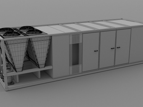 Кондиционер 3D Модель