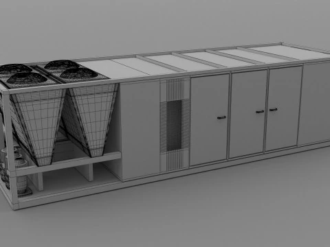 Air Conditioning Unit 3D Model