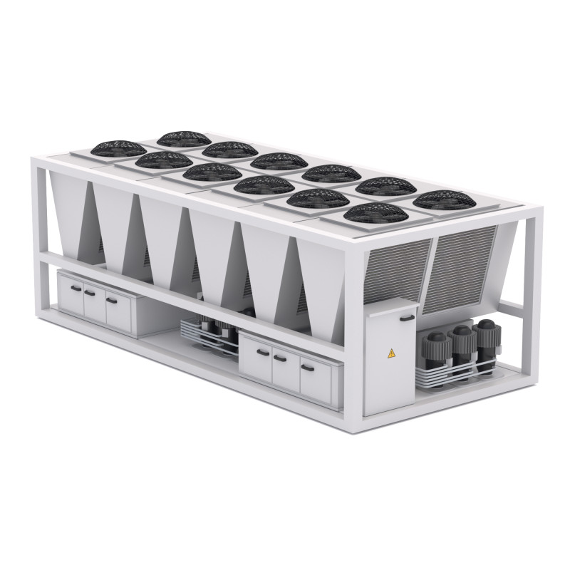 एयर कंडीशनिंग यूनिट v2 3D मॉडल .c4d .max .obj .3ds .fbx .stl .blend 