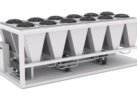 एयर कंडीशनिंग यूनिट v2 3D मॉडल