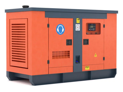 Diesel Generator 3D Model