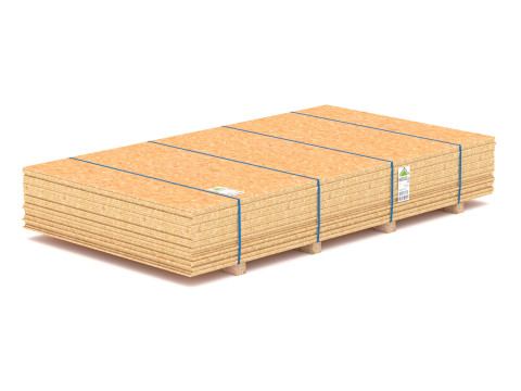 Pallet Contrachapado OSB Modelo 3D