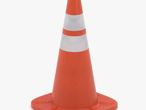 Cono de tráfico v3 Modelo 3D