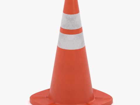 트래픽 콘 v3 3D 모델