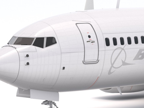 Boeing 737-800 MAX 3D Model