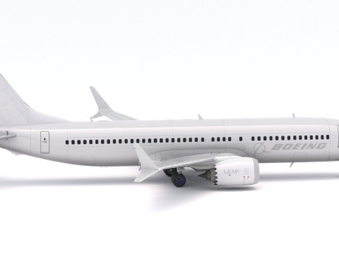 Boeing 737-800 MAX 3D Model