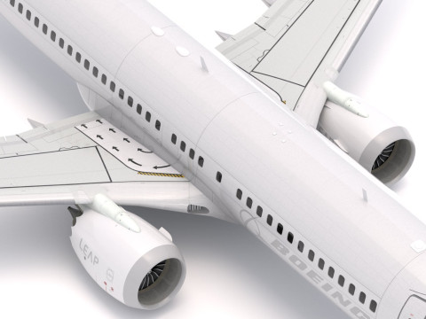 Boeing 737-800 MAX 3D Model