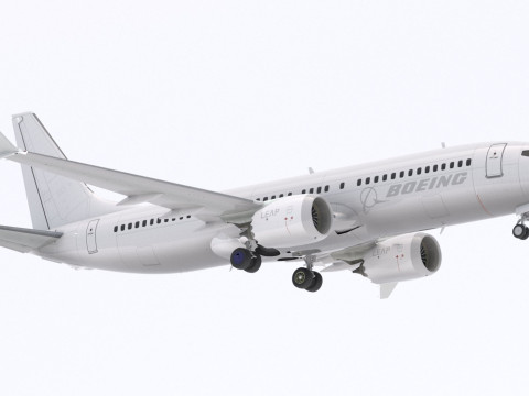 Boeing 737-800 MAX 3D Model