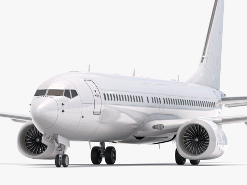 Boeing 737-800 MAX Genérico Modelo 3D