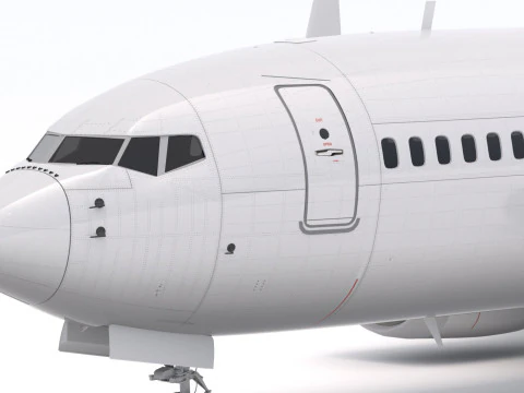 Boeing 737-800 MAX Generic 3D Model