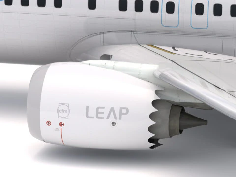 Boeing 737-800 MAX Tui Airlines 3D Model