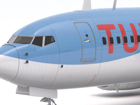 Boeing 737-800 MAX Tui Airlines 3D Model