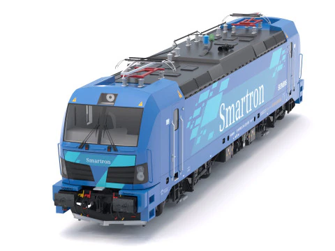Siemens Smartron Electric Locomotive 3D Model