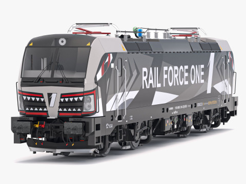 Siemens Vectron Rail Force One Modello 3D