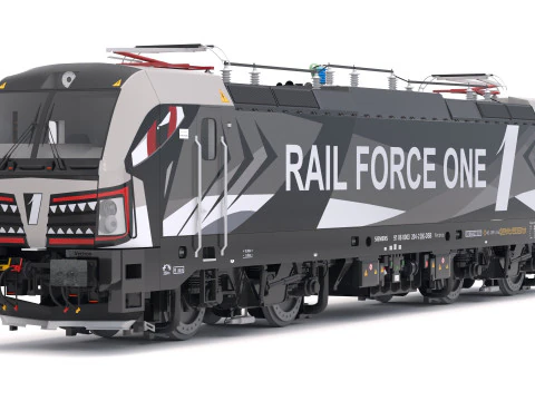 Siemens Vectron Rail Force One Modello 3D