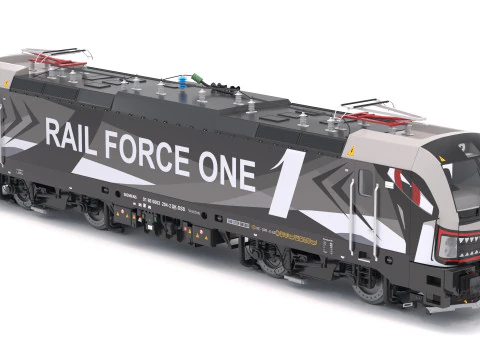 Siemens Vectron Rail Force One Modello 3D