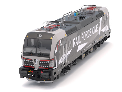Siemens Vectron Rail Force Un Modèle 3D