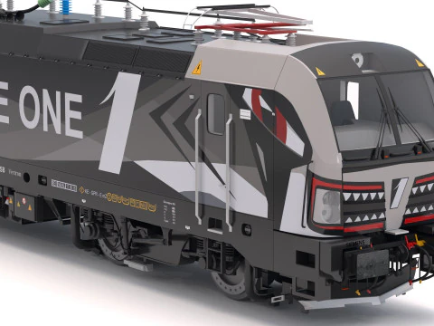 Siemens Vectron Rail Force One Modello 3D