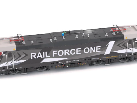 Siemens Vectron Rail Force One Modello 3D