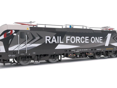 Siemens Vectron Rail Force One Modello 3D