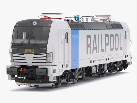 Siemens Vectron Railpool 3D Model
