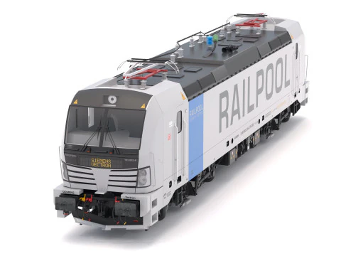 Railpool Siemens Vectron Modello 3D