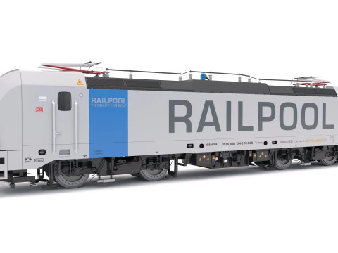 Railpool Siemens Vectron Modello 3D